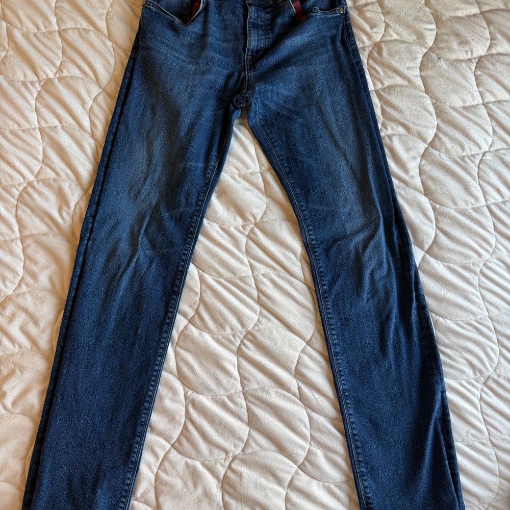 Hugo Boss Dark Blue Skinny Jeans